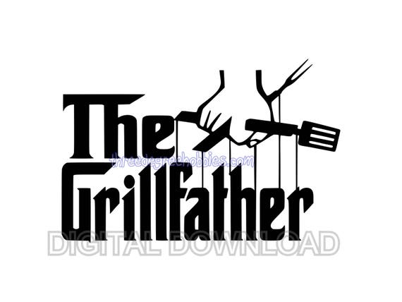 Download the grillfather svg dad svg vinyl design svg bbq svg | Etsy