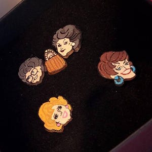 Golden girls earrings