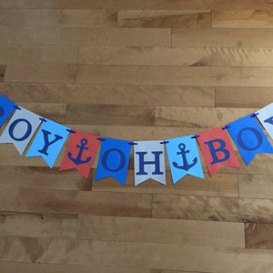 Junge oh junge Banner, Baby-Dusche-Banner, es ist ein junges Banner, Dusche Dekor