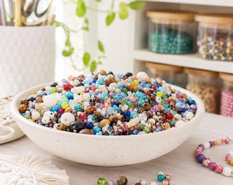 Mixed Bead pack mystery scoop of beads crafting items