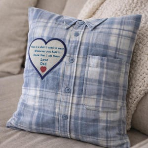 Personalized Memorial Sew On Patch: Memory Quilting, Cushions -(13cm) PATCH ONLY