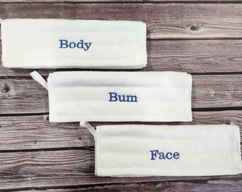 Face Bum  Body Face Washers for Nursing homes