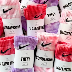Tie Dye Socks, Tie Dye, Crew Socks, Gift For Her, Tie Dye, Socks, Tie Dye Men, Tie Dye Women, Birthday Gift, Stocking Stuffer, Workout image 12