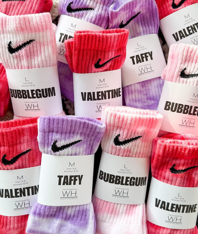 Tie Dye Socks, Tie Dye, Crew Socks, Gift For Her, Tie Dye, Socks, Tie Dye Men, Tie Dye Women, Birthday Gift, Stocking Stuffer, Workout image 12