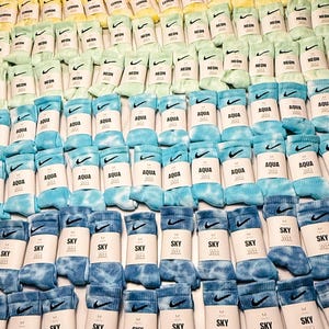 Tie Dye Socks, Tie Dye, Crew Socks, Gift For Her, Tie Dye, Socks, Tie Dye Men, Tie Dye Women, Birthday Gift, Stocking Stuffer, Workout image 13