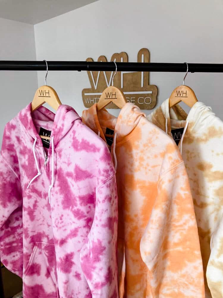 Tie Dye Zip Hoodie - Etsy