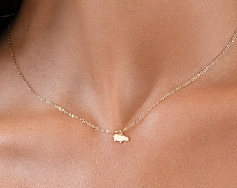 Nilpferd Halskette Tier Anhänger Schmuck Geschenk für sie Nilpferd Charme Halskette Geburtstagsgeschenk Wildlife Schmuck für Tierliebhaber