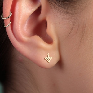 Greek Goddess Earrings • Feminine + Delicate Asteroid Signs : Ceres, Juno, Pallas Athena, Vesta + Proserpina • Celestial Jewelry for Women