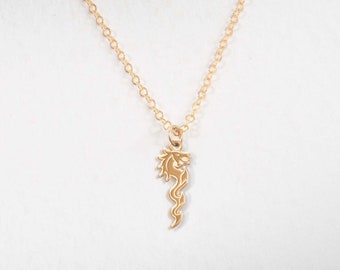 Tiny Dragon Necklace, Dragon Gift, Fun Jewelry Gift, Birthday Gift, Mythical Necklace, Cute Jewelry, Medieval Necklace, Dragon Jewelry