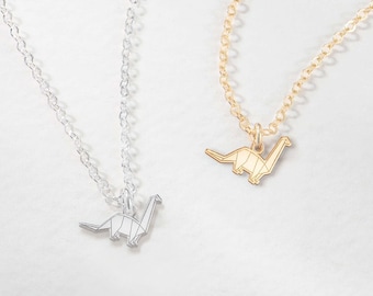 Dinosaur Necklace Mini Dinosaur Pendant Charm Kids Necklace Gift for Her Dino Necklace Dinosaur Lover Jewelry Birthday Gift Dino Charm