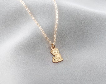 Gepard Anhänger Halskette Große Katze Schmuck Wilde Katze Charme Leopard Halskette Safari Schmuck Tier Liebhaber Geschenk Gepard Katze Geschenk für Sie