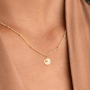 Avocado Charme Halskette Perlenkette Obst Schmuck Essen Halskette Avocado Anhänger Freundschaft Halskette Avocado Geschenk Charm Halskette