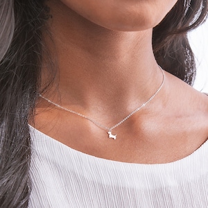 Terrier Dog Charm, Scotty Dog Necklace, Dog Jewelry, Cute Dog Necklace, 14K Gold Filled, Sterling Silver, 14k Rose Gold Filled, Dog Charm