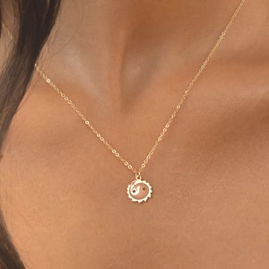 Dragon Necklace Gold Dragon Pendant Gothic Necklace Fantasy Jewelry Yin Yang Necklace Gift for Her Dragon Charm Birthday Gift Medieval Gifts