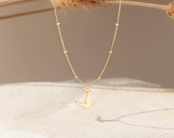 Falke Halskette Vogel-Anhänger-Schmucksache-Geschenk für sie American Adler Charme-Halsketten-Tier-Anhänger Vogel Schmuck für Natur-Liebhaber