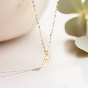 Orchid Necklace Flower Pendant Charm Gift for Her Wedding Jewelry Nature Necklace Bridesmaid Gift Orchid Jewelry Bridal Necklace