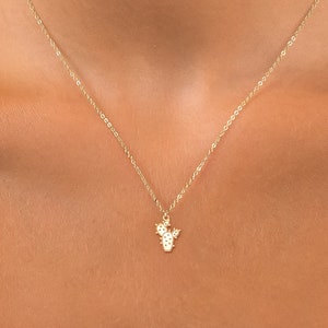 サボテンネックレス ゴールド サボテンチャーム 気まぐれなネックレス 彼女へのギフト 上品なジュエリー ウエスタンジュエリー 誕生日ギフト デザートチャームペンダント