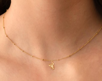 Hummer Halskette Perlen Kette Hummer Anhänger Charm Halskette Ocean Schmuck Hummer Charme Du bist mein Hummer Seeschmuck Boho Halskette Hummer