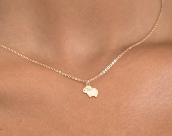Ram Necklace Aries Pendant Zodiac Jewelry Nature Inspired Astrology Necklace Ram Jewelry Horoscope Necklace Gift for Her Aries Gift