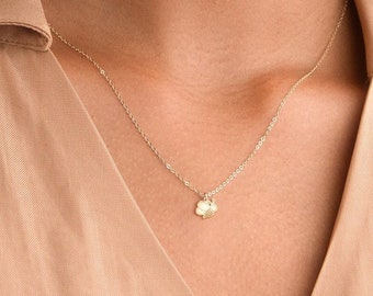 Collar de abeja, colgante de oro, joyería de abeja de miel, regalo hecho a mano para ella, collar de abeja reina, dije de abejorro, regalo para amantes de las abejas de oro