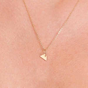 Gold Mountain Pendant Charm Gift for Her Nature Jewelry Move Mountains Birthday Gift Mountain Jewelry Nature Necklace Christmas Gift