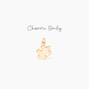 Puzzle Piece Charm with Pendant Add On Charm Puzzle Jewelry Perfect for Puzzle Lover Fun Gift for Special Occasions