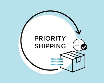 Priority Shipping! 3-6 Business Days