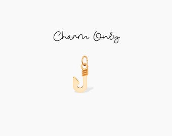 Fishing Hook Pendant Fish Hook Charm Fishing Charm Nautical Jewelry Fishing Hook Charm Add On Charm Jewelry Charm