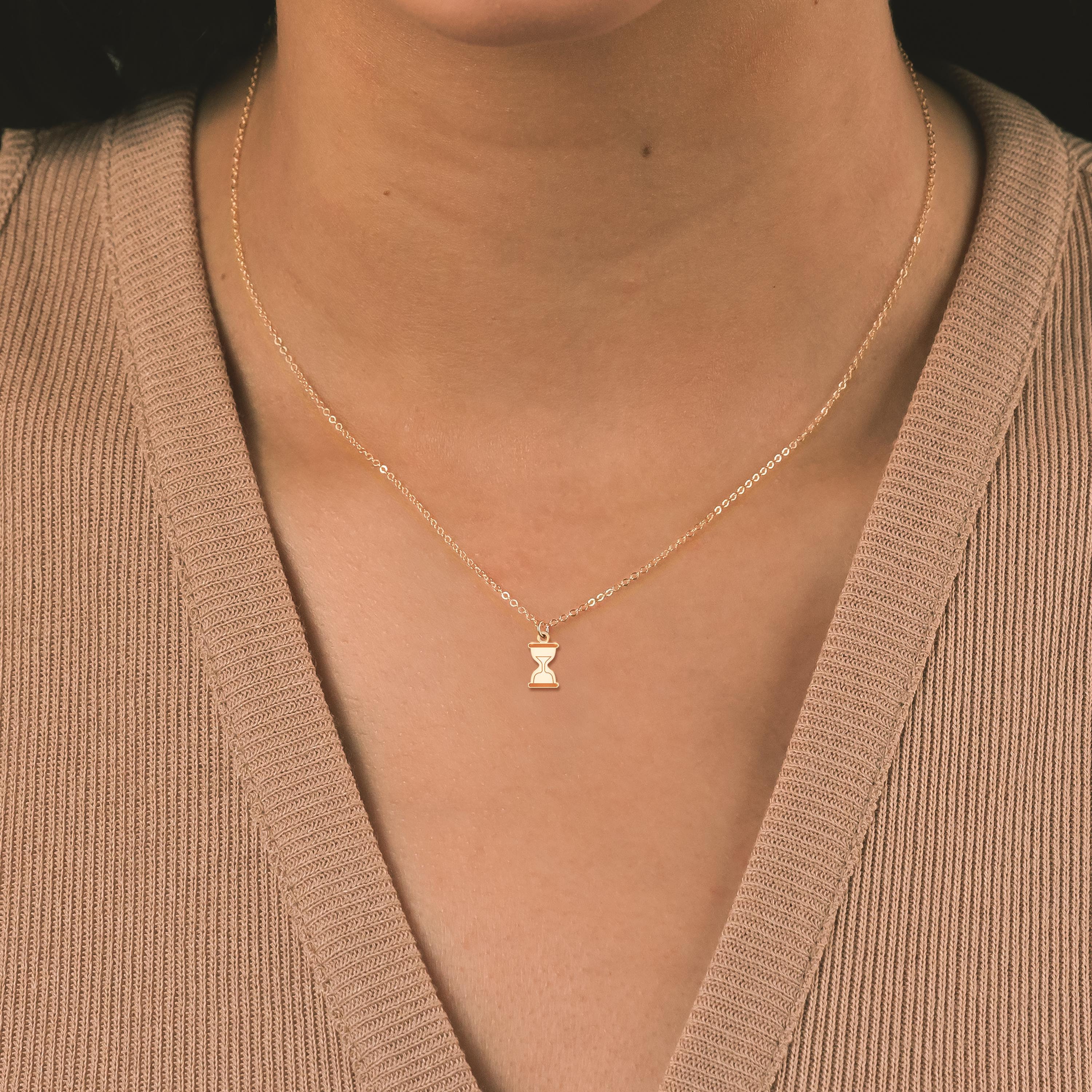 Hourglass Charm - Etsy