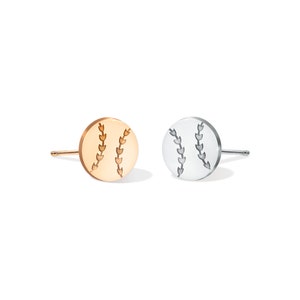 Boucles d'oreilles baseball, Boucles d'oreilles sport, Boucles d'oreilles équipe sportive universitaire, Bijoux faits main, Cadeaux sport d'équipe, Tenue pour une journée sportive, Maman baseball image 2