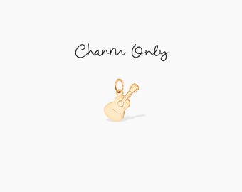 Guitar Charm Add On Charm for Her Mexican Guitar Pendant Music Lover Gift Birthday Gifts Guitar Charm Guitar Jewelry Musician Gift Idea