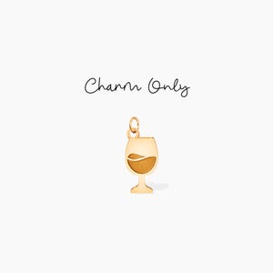 Wein-Glas-Charme-Party-Charme-Cocktail-Getränke Anhänger add-on-Charme Sommer Feier Halskette Jubel Charme Junggesellinnenabschied Geschenk für Sie