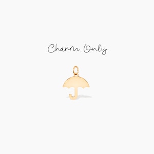 Umbrella Charm Rainy Day Charm Pendant Add On Charm Bridal Shower Charm Baby Shower Charm Anniversary Charm for Mother Day Charm Umbrella