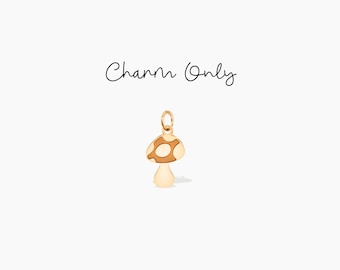 Magic Mushroom Charm Whimsical Mushroom Gift Fun Jewelry Gift Birthday Gift Mushroom Charm Cute Jewelry Dainty Charm Add On Charm