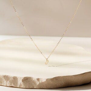 May include: A gold chain necklace with a small gold dumbbell pendant.