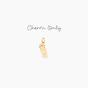 Otter Charme Seeotter Anhänger Charme hinzufügen auf Charme Tier Schmuck Otter-Liebhaber-Charme Otter Charme Tier Anhänger Otter Geschenk Meer Schmuck