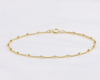 Delicate Minimal Bracelet, Layering Bracelet, Delicate Bracelet , Simple everyday Minimal jewelry, Gift for Her, Dainty Bracelet