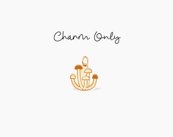 Mushroom Charm Whimsical Mushroom Gift Fun Jewelry Gift Birthday Gift Shijemi Mushroom Charm Cute Jewelry Dainty Charm Add On Charm