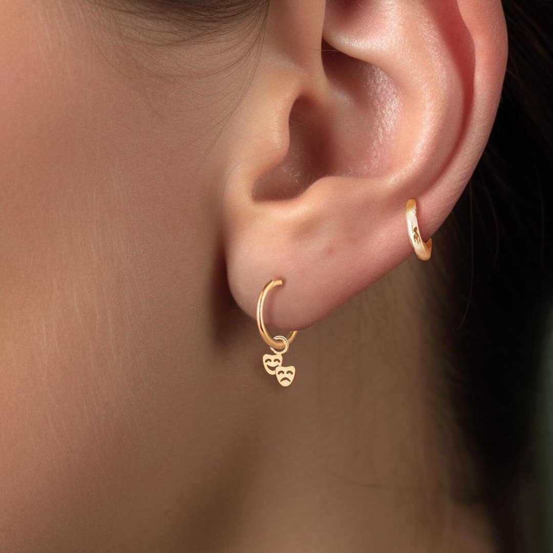 Sad Medu Earring (Single Earring) main image 1