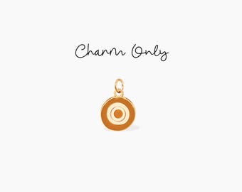 Colgante de protección contra el mal de ojo, amuleto de disco dorado, amuleto de buena suerte, joyería turca contra el mal de ojo, amuleto adicional, amuleto de mal de ojo, regalo de buena suerte