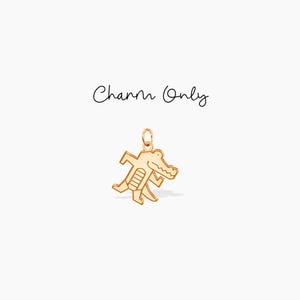Alligator Charm Crocodile Charm Florida Gator Cute Reptile Charm Florida Charm Animal Jewelry Add On Charm