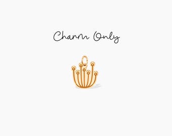 Mushroom Charm Nature Inspired Jewelry Enoki Charm Magic Mushroom Add On Charm Birthday Gift for Mom Mushroom Charm Jewelry