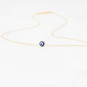 Evil Eye Necklace, Kabbalah Necklace, Protection Necklace, Bridesmaid Jewelry, Christmas Gift image 2