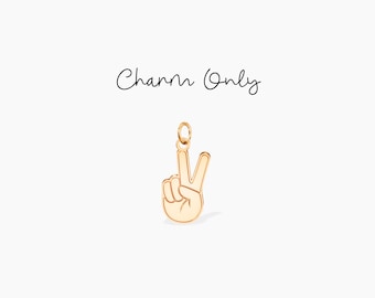 Peace Sign Charm Charm Jewelry Add On Charm Hippie Charm Peace Symbol Pendant Peace Sign Charm Birthday Gifts Peace Pendant