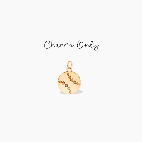 Baseball-Charme Sport-Team-Schmuck Mädchen-Sport-Charme Zierlicher Schmuck Sportcharme fügen Charme hinzu Sport-Team-Geschenk Charme hinzufügen