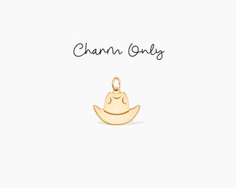 Cowboy Hat Charm Add On Charm Western Pendant Wild West Cowboy Charm Cowgirl Tiny Charm Gift for Her