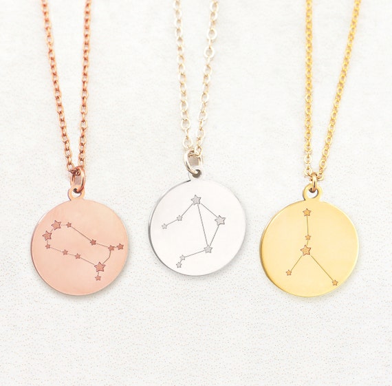 Diamond Zodiac Necklace – Lindsey Leigh Jewelry
