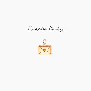 Carta de Amor Charme Envelope Charme Dia dos Namorados Charme Add On Charme Add On para Namorada Carta de Amor Charme Carta de Amor Charme