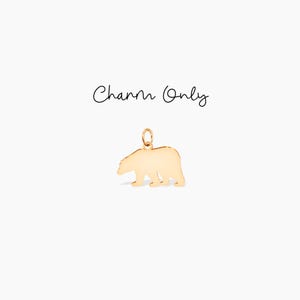Mama Bear Charm Add On Charm New Mom Gift Mama Bear Pendant Animal Jewelry Baby Shower Gift Mama Bear