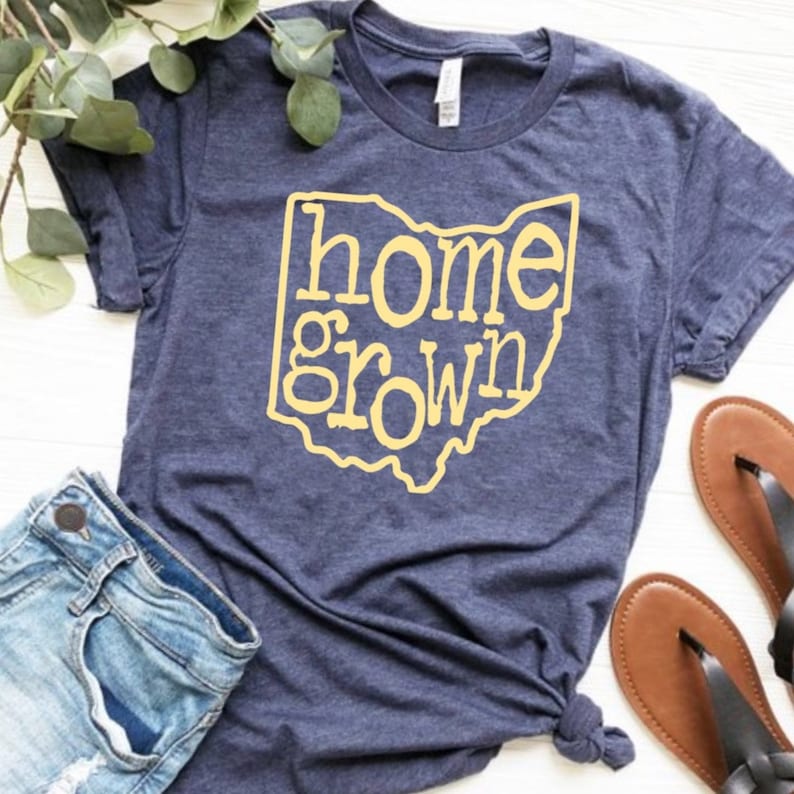 Download Home Grown Ohio SVG Cut File | Etsy